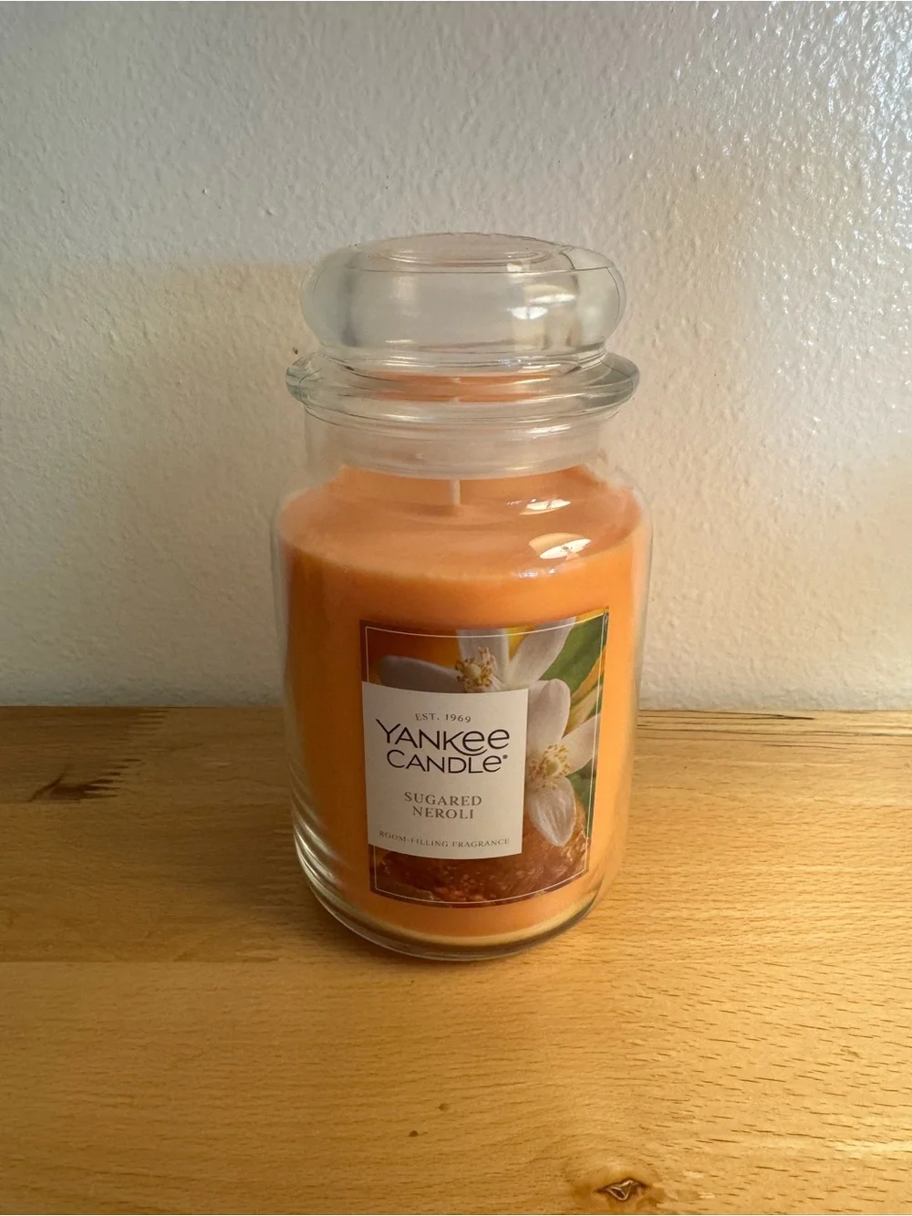 Yankee Candle Sugared Neroli 32oz Jar Candle NEW
